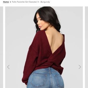 Falls favorite girl sweater